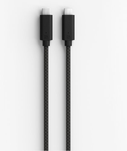 Аксессуары для акустики Bang & Olufsen USB-C Cable, 2m, Fabric White (MOQ 8 pcs)