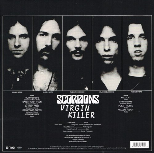 Виниловая пластинка SCORPIONS - Virgin Killer (Special Edition)(Coloured Vinyl)(LP) Виниловая пластинка SCORPIONS - Virgin Killer (Special Edition)(Coloured Vinyl)(LP)