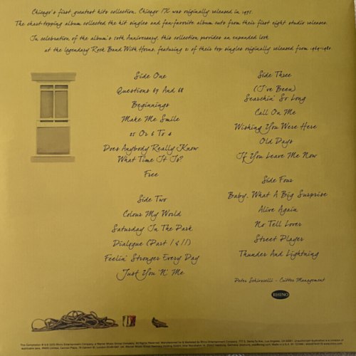 Виниловая пластинка CHICAGO - Chicago IX - Chicago's Greatest Hits (Expanded)(50th Anniversary Edition)(2LP)