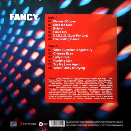 Виниловая пластинка FANCY - THE BEST OF - 30 YEARS (Exclusive In Russia)(Coloured Vinyl)(LP)