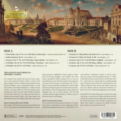 Виниловая пластинка VARIOUS ARTISTS - Chopin: The Golden Masterpieces