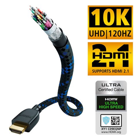 Кабели HDMI Inakustik Premium HDMI2.1 48G 2m