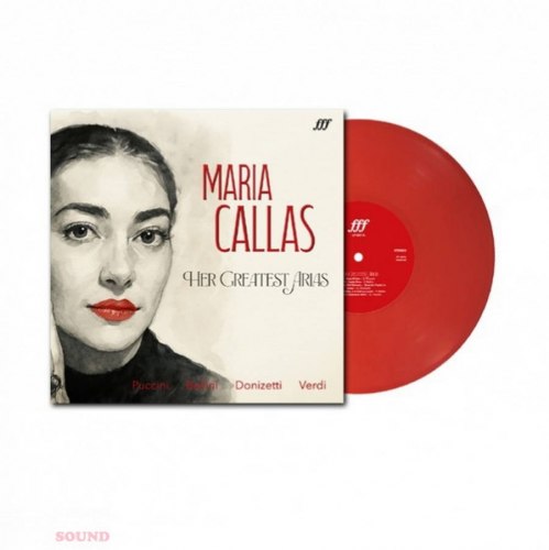 Виниловая пластинка MARIA CALLAS - Her Greatest Arias (LP, Red Vinyl)
