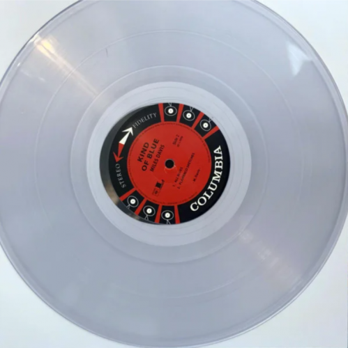 Виниловая пластинка MILES DAVIS - KIND OF BLUE (Limited Edition, Reissue, Clear)