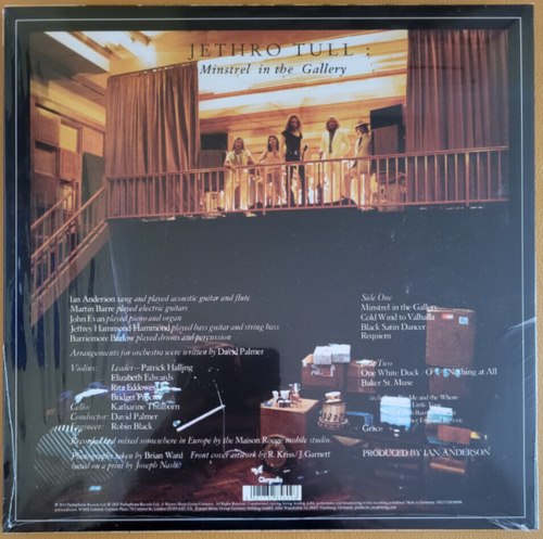 Виниловая пластинка JETHRO TULL - Minstrel In The Gallery (Limited Edition)(Coloured Vinyl)(LP)