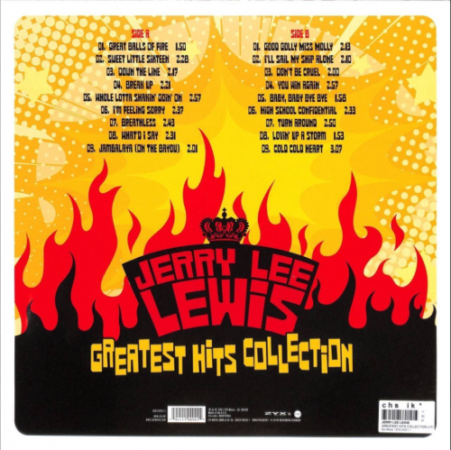 Виниловая пластинка JERRY LEE LEWIS - Greatest Hits Collection (LP)
