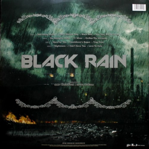 Виниловая пластинка OZZY OSBOURNE - Black Rain (2LP)