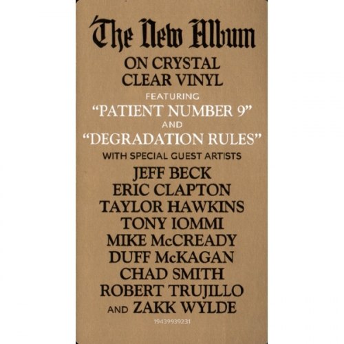 Виниловая пластинка OZZY OSBOURNE - Patient Number 9 (Clear Vinyl)(2LP)