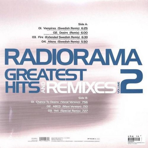 Виниловая пластинка Radiorama - Greatest Hits & Remixes 2 (LP)