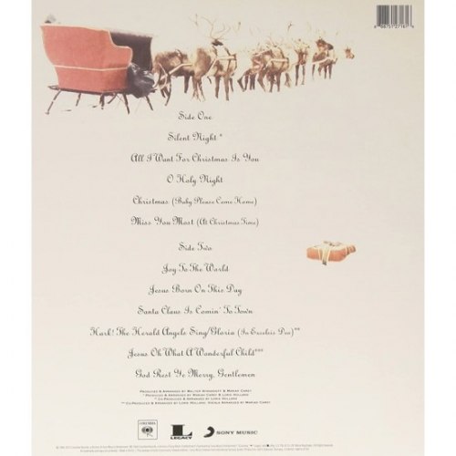 Виниловая пластинка MARIAH CAREY - MERRY CHRISTMAS (DELUXE ANNIVERSARY EDITION).