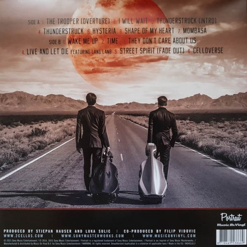 Виниловая пластинка 2Cellos - CELLOVERSE (10th Anniversary, Orange Vinyl, 180 GR)