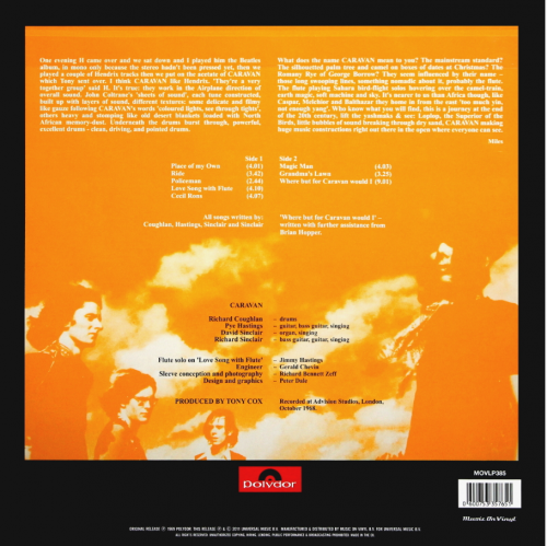 Виниловая пластинка CARAVAN - Caravan