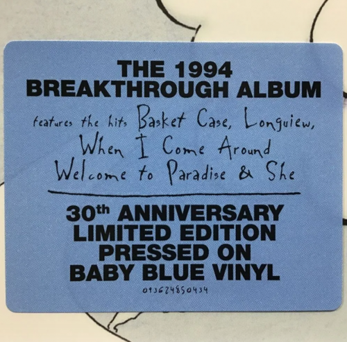 Виниловая пластинка GREEN DAY - DOOKIE (coloured)