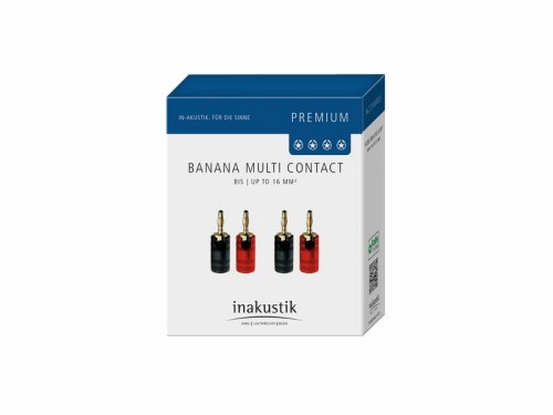 Коннекторы Inakustik Premium Banana Multicontact Set (4 шт)