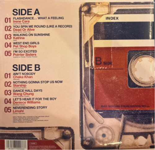 Виниловая пластинка VARIOUS ARTISTS - The 80S Mix Volume 1 (Red Transparent Vinyl LP)