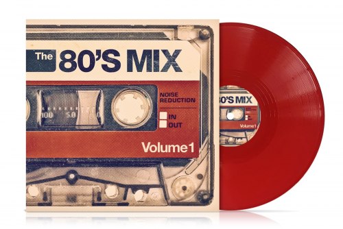 Виниловая пластинка VARIOUS ARTISTS - The 80S Mix Volume 1 (Red Transparent Vinyl LP)