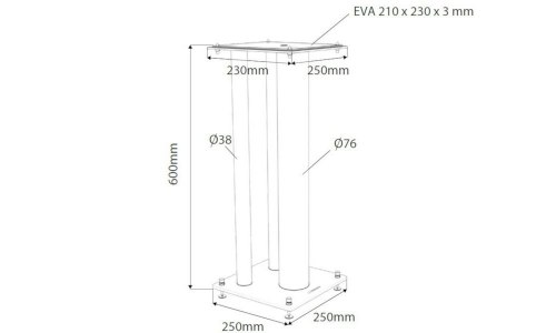Стойки для акустики NorStone Stylum MAX