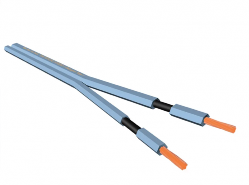 Акустический кабель в нарезку Van den Hul The Skyline Hybrid голубой