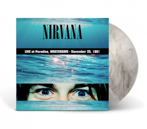Виниловая пластинка Nirvana — Live At Paradiso, Amsterdam 1991 (coloured) (LP) Second, Grey Marbled