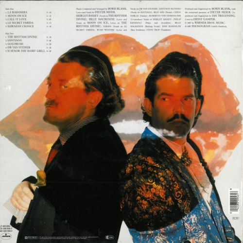 Виниловая пластинка YELLO - ONE SECOND (180 GR)