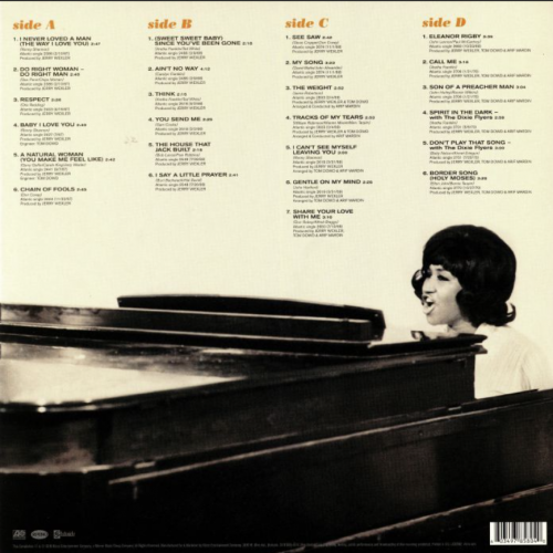 Виниловая пластинка ARETHA FRANKLIN - THE ATLANTIC SINGLES COLLECTION 1967-1970