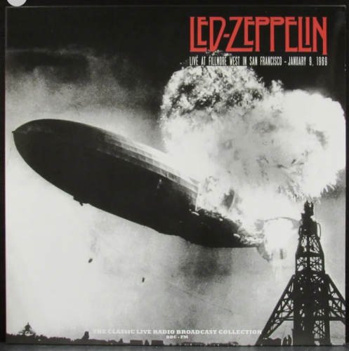Виниловая пластинка Led Zeppelin - Live At The Fillmore West, In San Francisco 1969