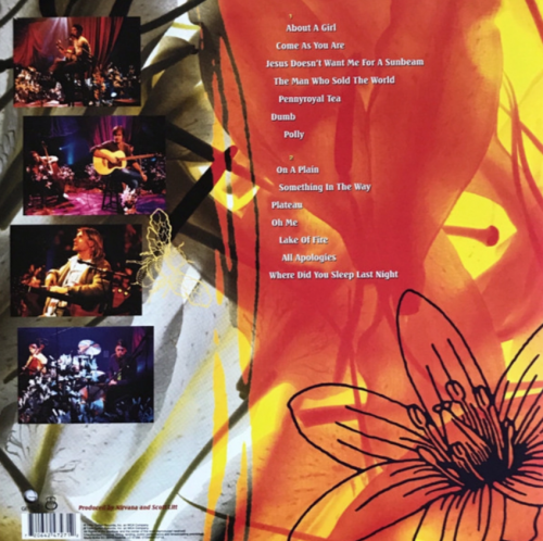 Виниловая пластинка NIRVANA - MTV UNPLUGGED IN NEW YORK