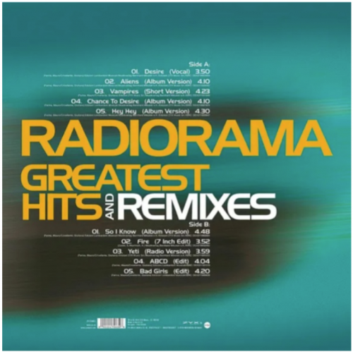 Виниловая пластинка Radiorama - Greatest Hits & Remixes