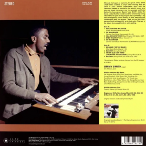 Виниловая пластинка Jimmy Smith - Bashin'