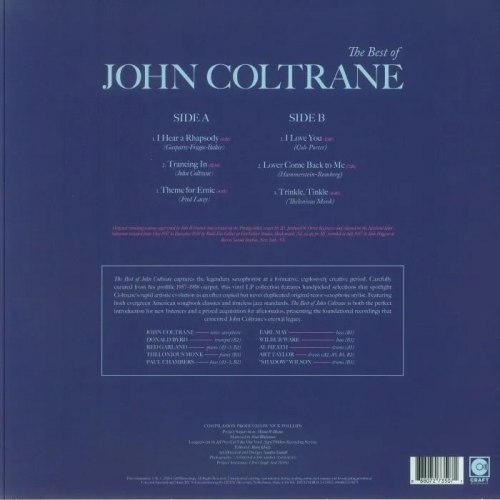 Виниловая пластинка JOHN COLTRANE - THE BEST OF