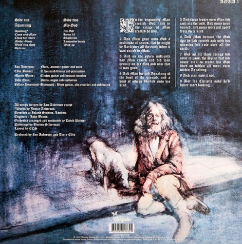 Виниловая пластинка JETHRO TULL - Aqualung