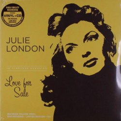 Виниловая пластинка Julie London — Love For Sale (LP+CD, Yellow Vinyl, Limited Edition)