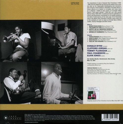 Виниловая пластинка PAUL CHAMBERS — Paul Chambers Quintet