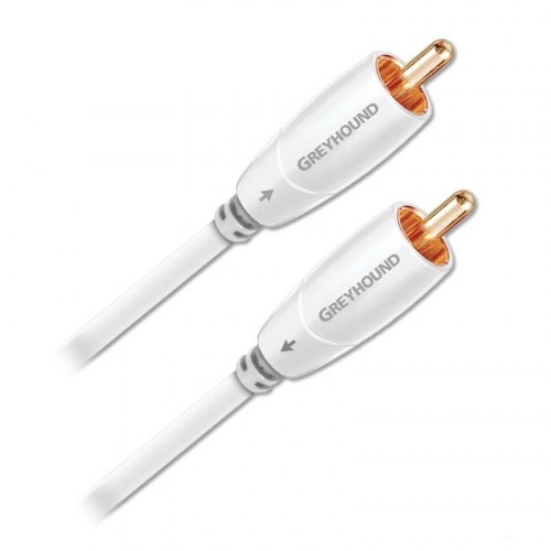 Кабель для сабвуфера AudioQuest Greyhound PVC white 2-20m.