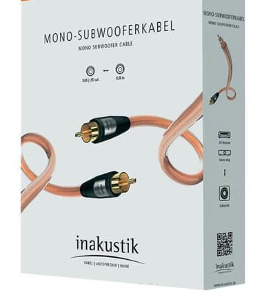 Сабвуферный кабель Inakustik Star II AUDIO MonoSub