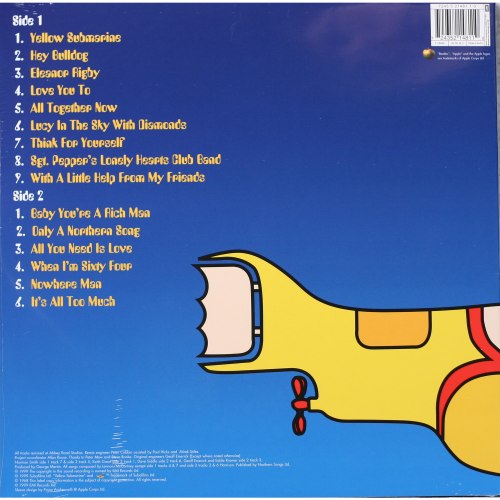 Виниловая пластинка BEATLES - YELLOW SUBMARINE SONGTRACK (GILES MARTIN MIX)