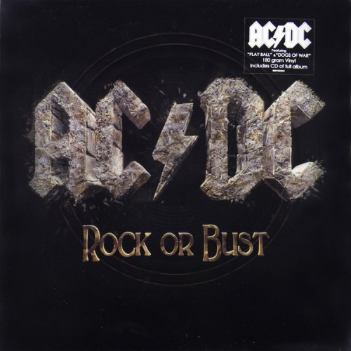 Виниловая пластинка AC/DC - ROCK OR BUST (LP+CD, 3D COVER)