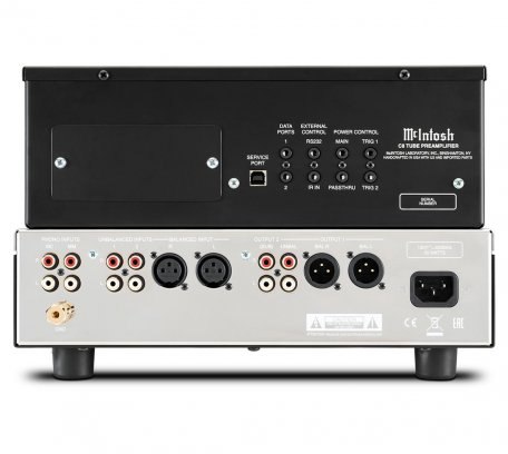 Ламповый предусилитель мощности McIntosh C8