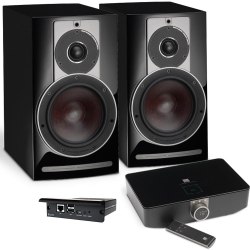 Полочная активная акустика DALI Rubicon 2 C+BluOS Sound HUB+BluOS Module