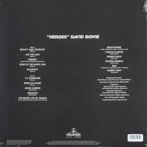 Виниловая пластинка DAVID BOWIE - HEROES (180 GR)