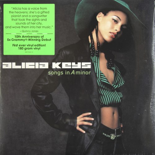Виниловая пластинка ALICIA KEYS - SONGS IN A MINOR (2 LP, 180 GR)