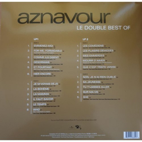 Виниловая пластинка CHARLES AZNAVOUR - Best Of