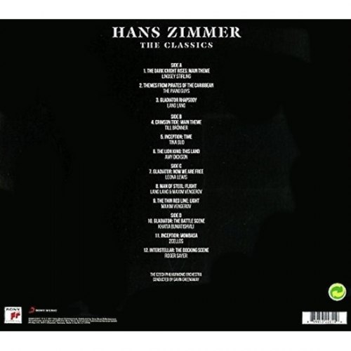 Виниловая пластинка HANS ZIMMER - THE CLASSICS (2 LP)