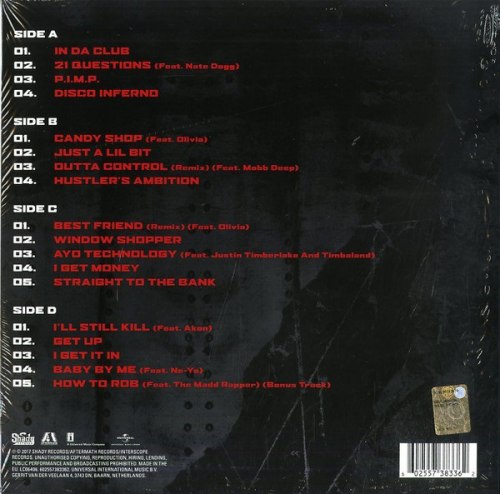 Виниловая пластинка 50 CENT - BEST OF (2 LP)