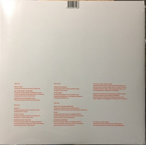 Виниловая пластинка NEW ORDER - WAITING FOR THE SIRENS CALL (2 LP)