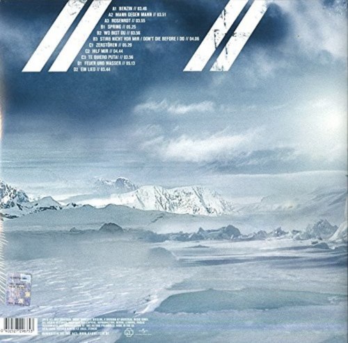 Виниловая пластинка RAMMSTEIN - ROSENROT (2 LP)