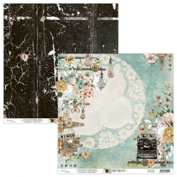 Набор бумаги Life Stories, 24 листа + 2 для вырезания, 15 х 15 см., Mintay Papers