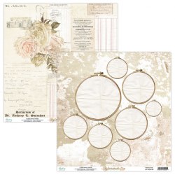 Набор бумаги Homemade, 12 листов + 1 лист для вырезания, 30 х 30 см., Mintay Papers