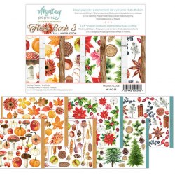 Набор для вырезания Flora Book 3, 6 листов, 15х20 см., Mintay Papers