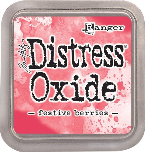 Чернила Distress Oxides Ink Pad, цвет Festive Berries, Ranger